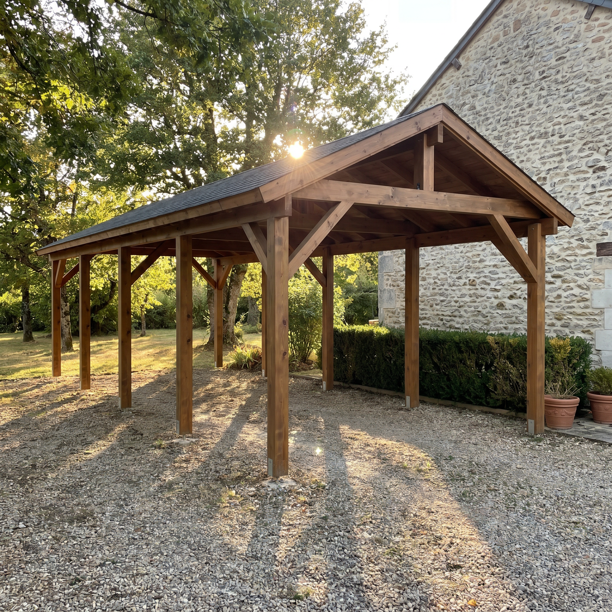 Carport Doble