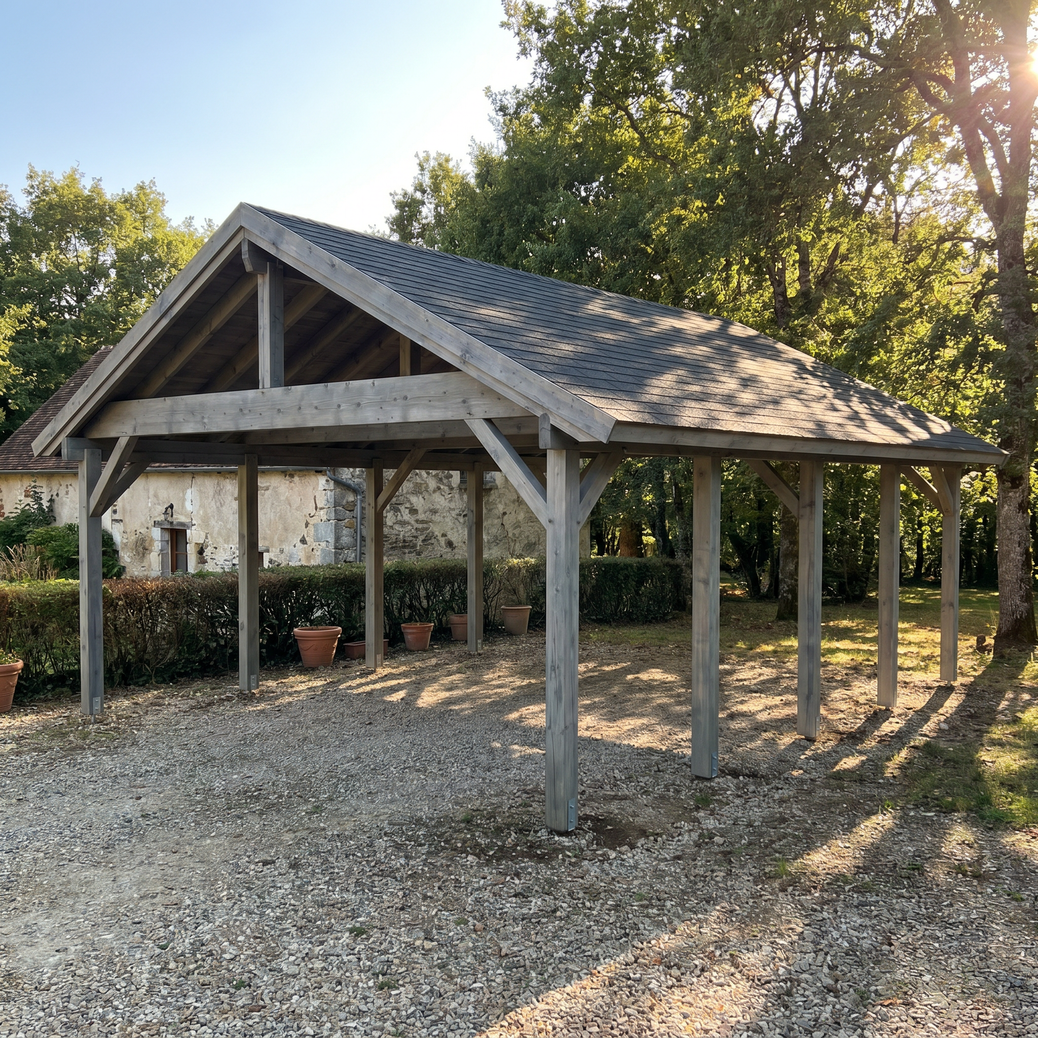 Carport Doble